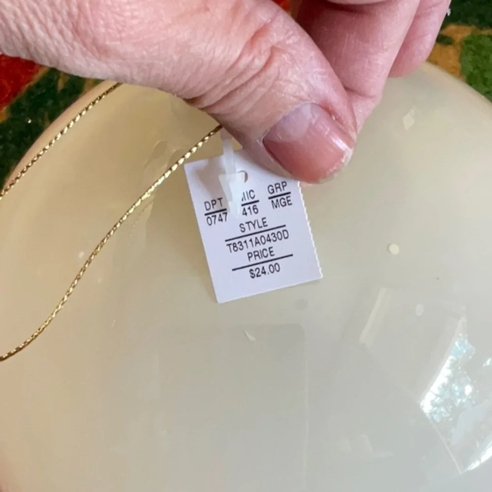 Jean Mansi Collection Ornament in Red Box